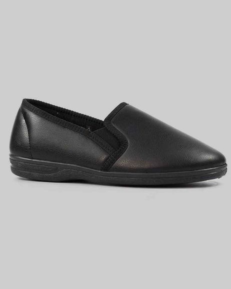 Lazy Dogz Men’s Slippers - Black