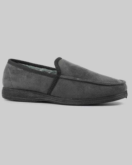 Lazy Dogz Mens Fabric Slippers