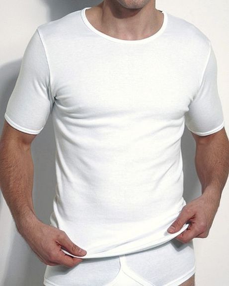 Cotton Round Neck Vest  Mens