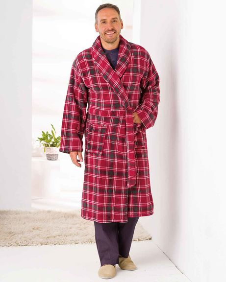 Men's Fleece Dressing Gown