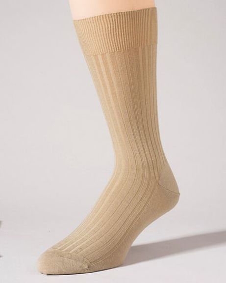 Pantherella Stretch Wool Ankle Socks - Beige