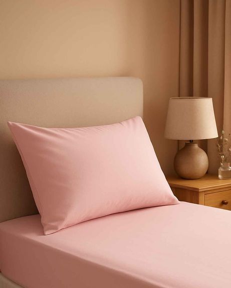 Easycare Polycotton Bed Linen - Pink