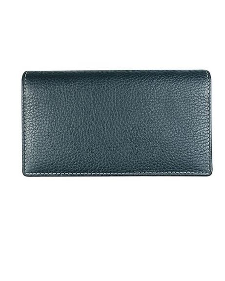 Ladies Soft Leather Purse - Navy