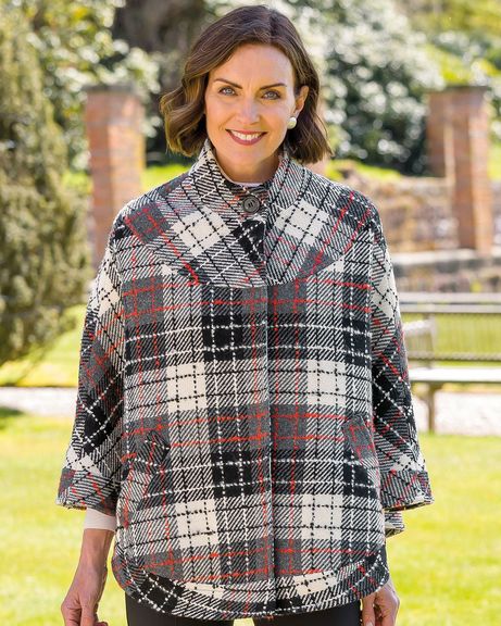 Sudbury Ladies Tweed Cape