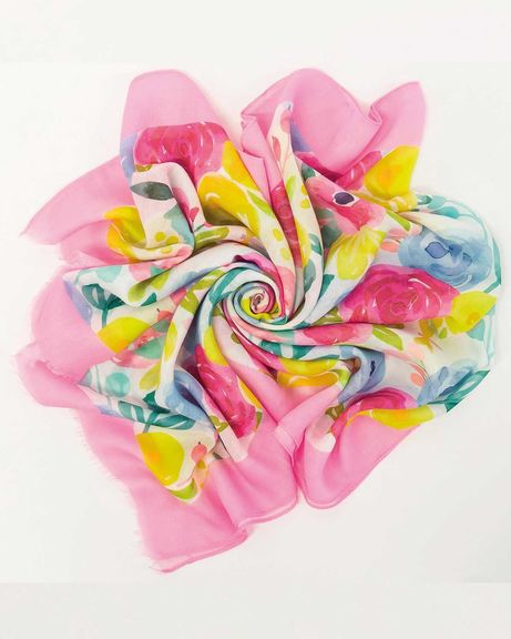 Rosamund Floral Ladies Scarf