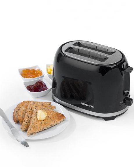 Black 2 Slice Toaster