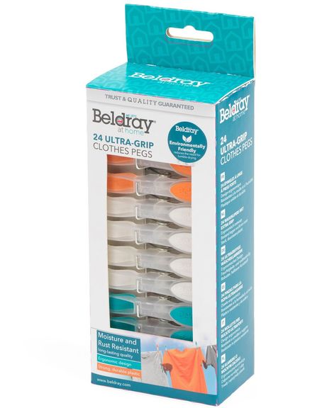 Beldray Ultra-Grip Clothes Pegs