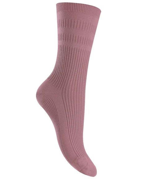 Ladies Cotton-Rich Socks - Pink