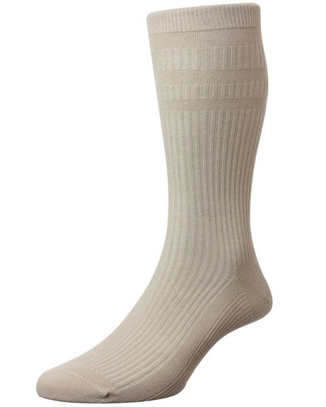 Mens Cotton Rich Soft Top Sock