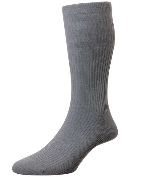 Mens Cotton Rich Soft Top Sock