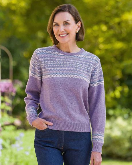 Grace Lambswool Fairisle Jumper