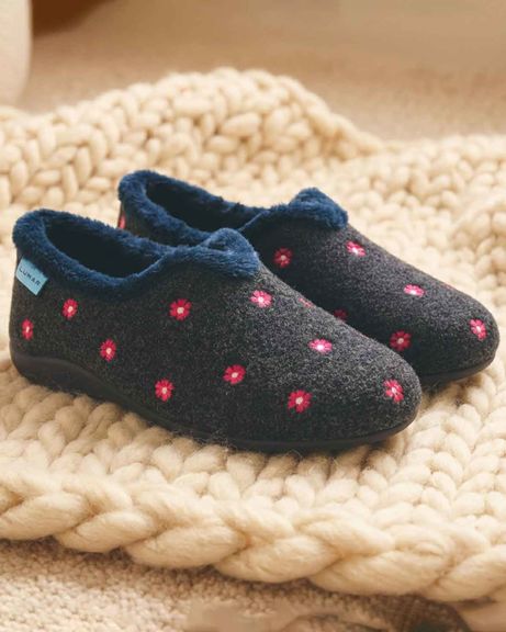 Lunar Mira Slipper - Navy