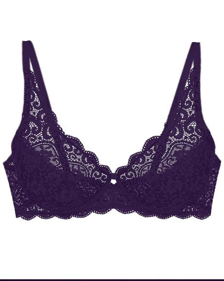 Triumph Amourette Non-Wired Bra - Purple