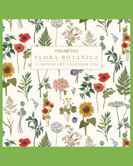 2026 Illustrated Wall Calendar - Floral