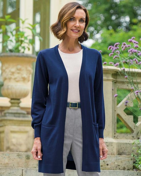 Goldie Ladies Merino Wool Cardigan | Country Collection