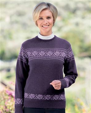plum coloured ladies jumpers