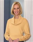 Merino Wool Cowl Neck Sweater 