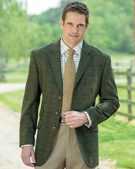 Mens Classic Tweed Jacket. Sizes M-3XL. Dry Clean Only.