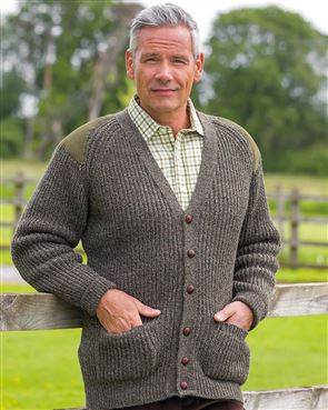 mens chunky cardigans uk