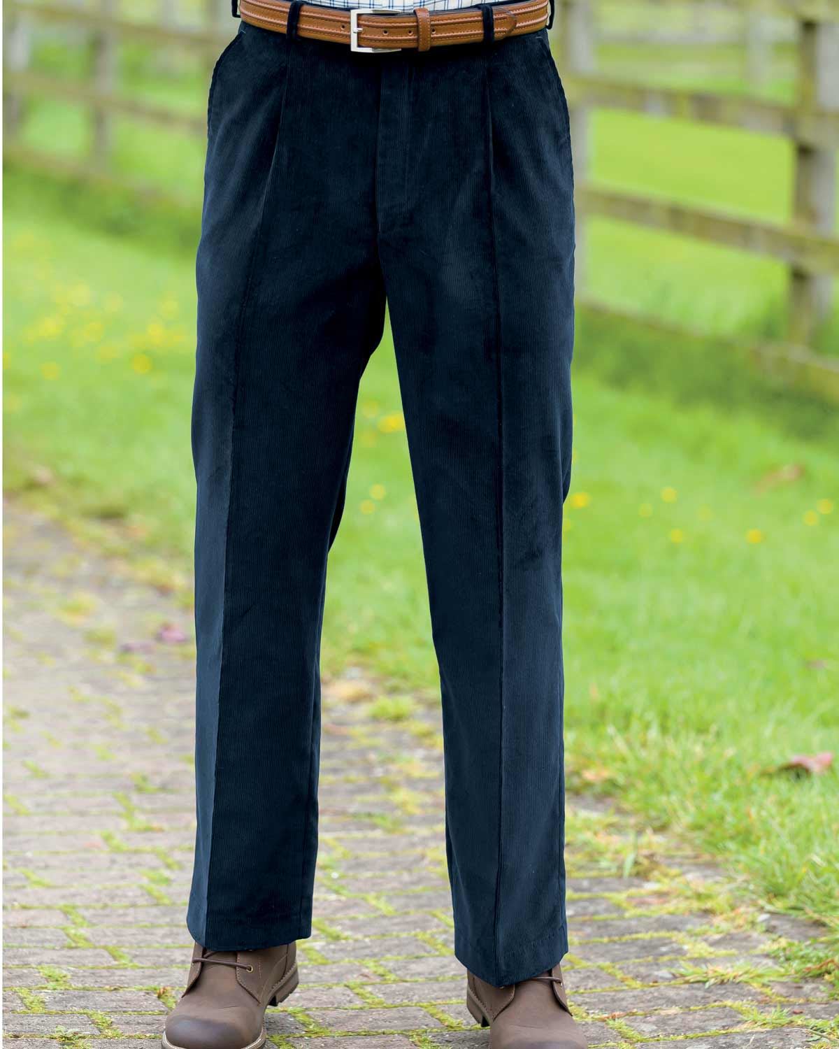 Mens corduroy trousers available in 8 Colours. Sizes 32-44